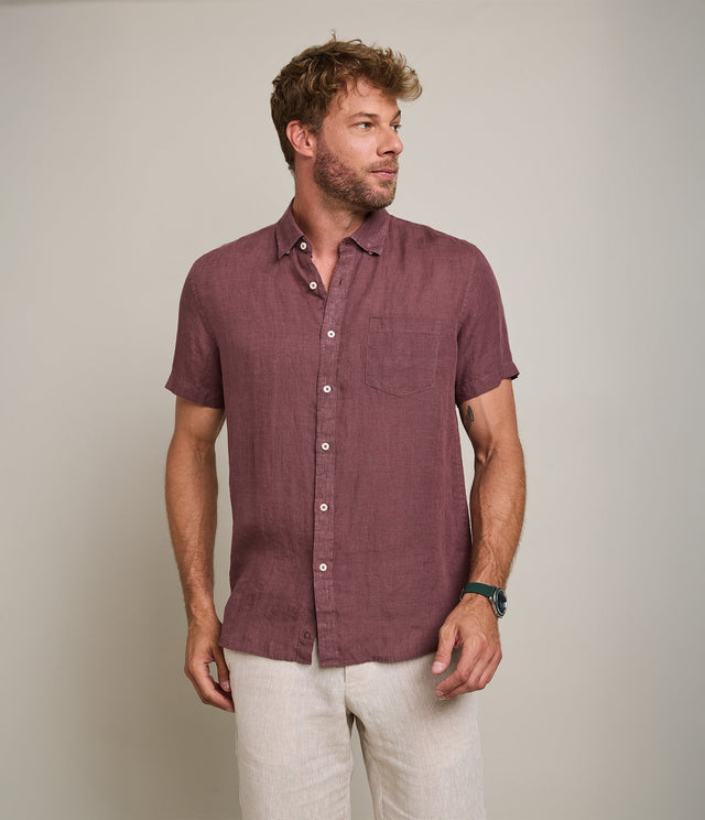 Camisa Sintra Burdeo - Camisa