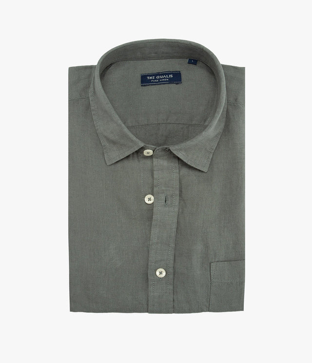 Camisa Sintra Verde Oscuro Camisa