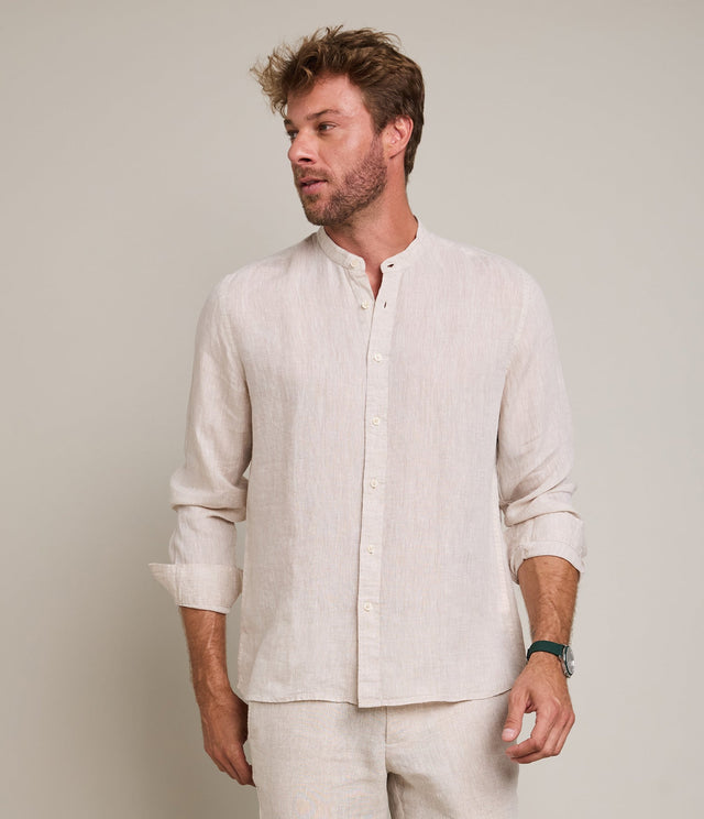 Camisa Soria Beige - Camisa