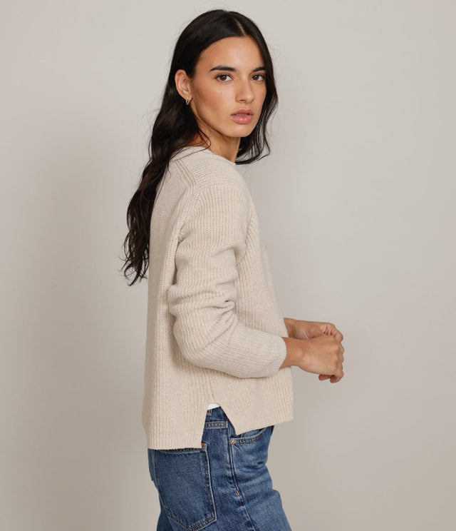 Cárdigan Cala Crema - Sweater Mujer