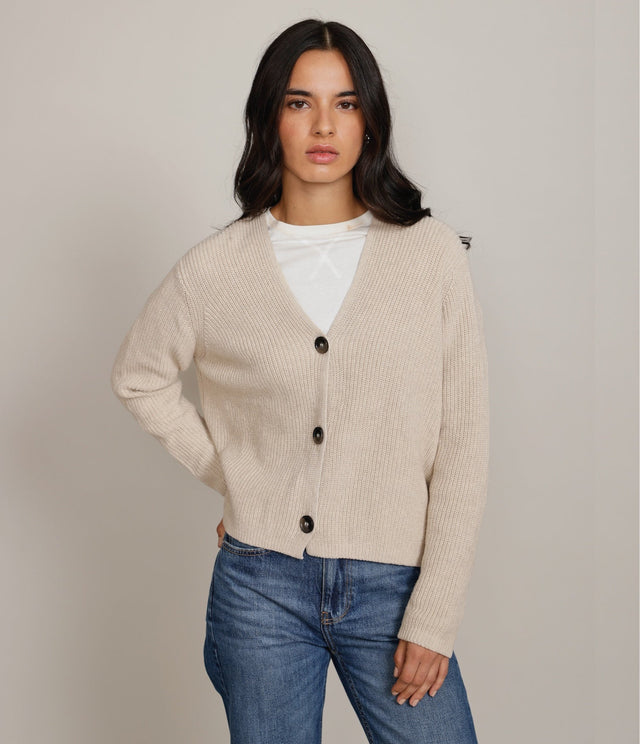 Cárdigan Cala Crema - Sweater Mujer