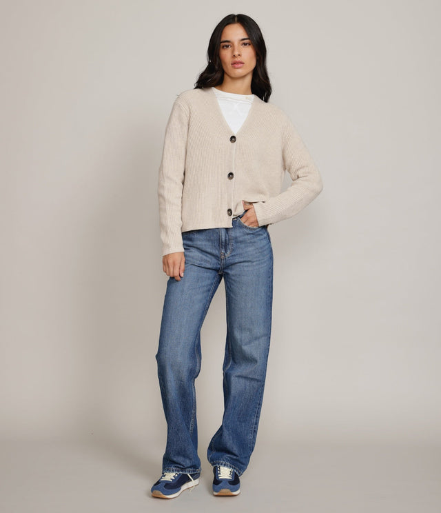 Cárdigan Cala Crema - Sweater Mujer