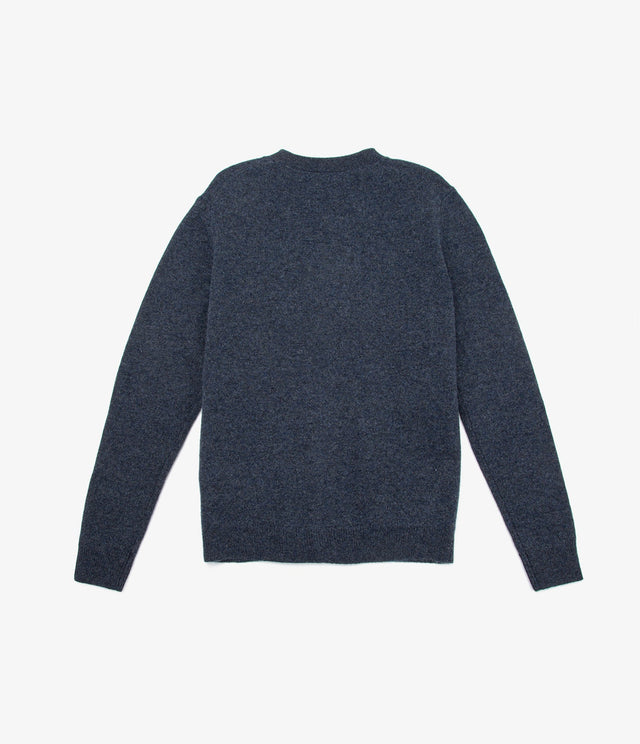 Cárdigan Capella Wool Azul Oscuro - Sweater