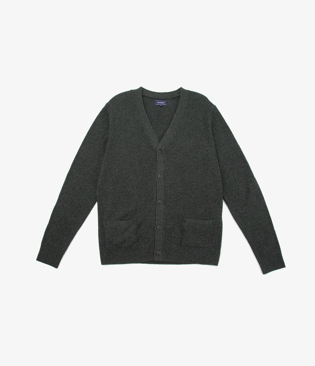 Cárdigan Capella Wool Verde Oscuro - Sweater