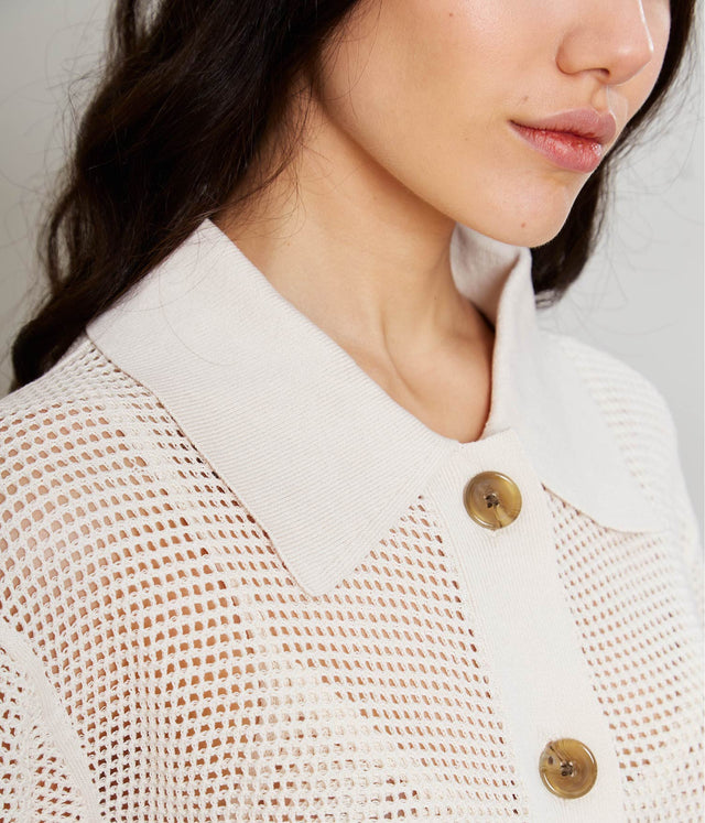 Cárdigan Oporto Ecru - Sweater