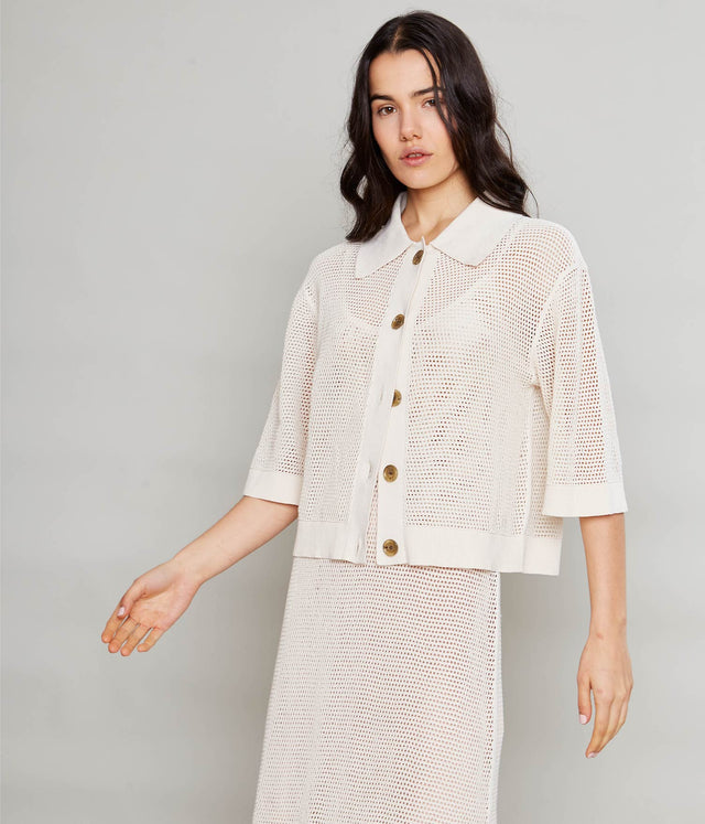 Cárdigan Oporto Ecru - Sweater