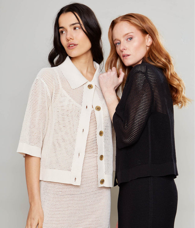 Cárdigan Oporto Negro - Sweater