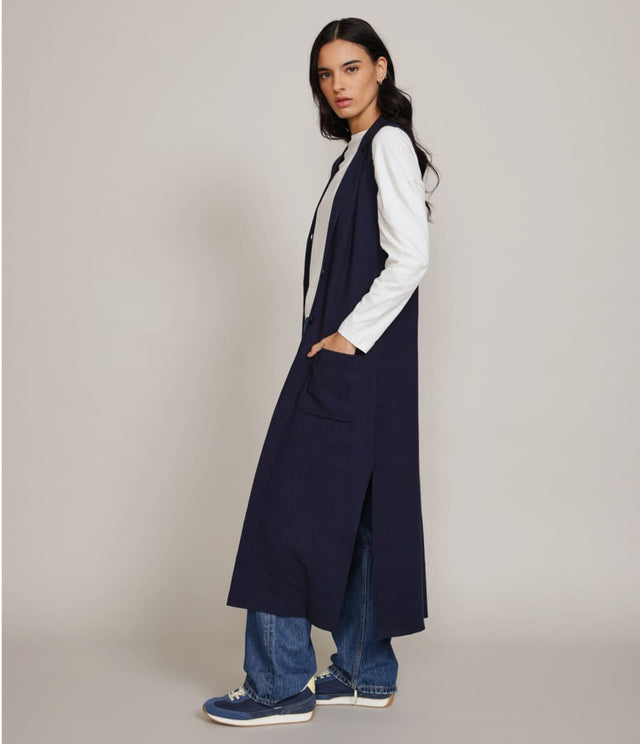 Cárdigan Sara Navy - Sweater Mujer