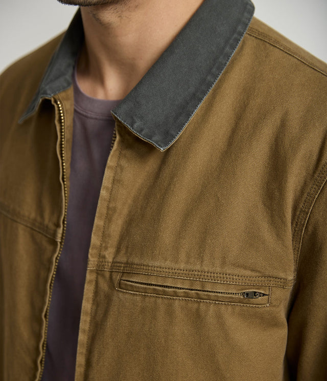 Canvas Jacket Café - Chaqueta