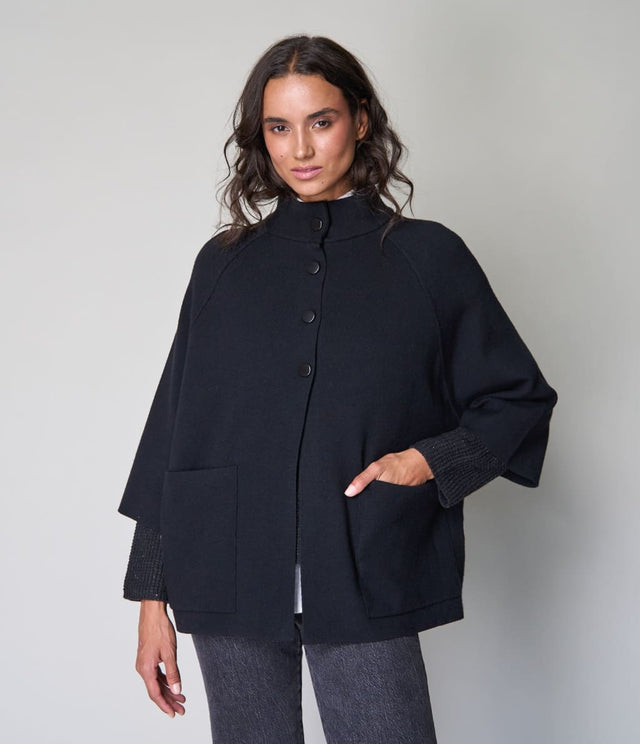 Chaqueta Otavia Negro - Sweater Mujer