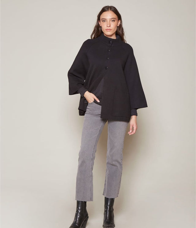 Chaqueta Otavia Negro - Sweater Mujer