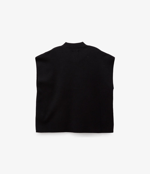 Chaqueta Otavia Sin Mangas Negro - Sweater Mujer