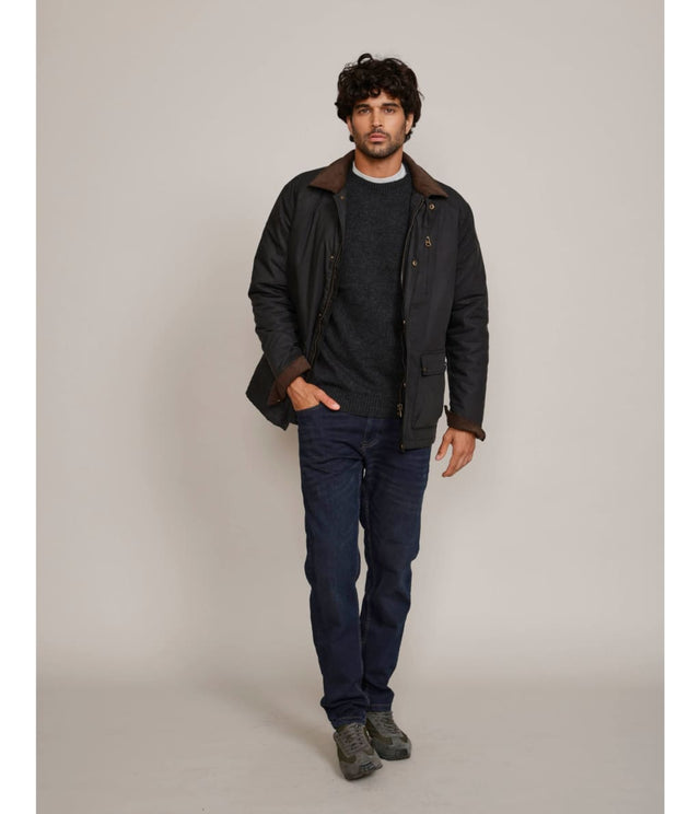 Chaqueta Wax Harry Negro - Chaqueta