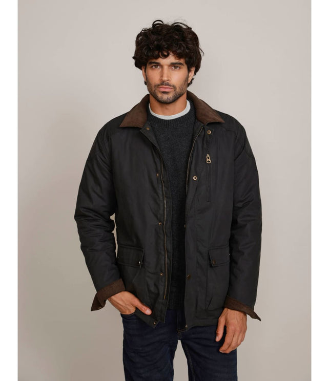 Chaqueta Wax Harry Negro - Chaqueta