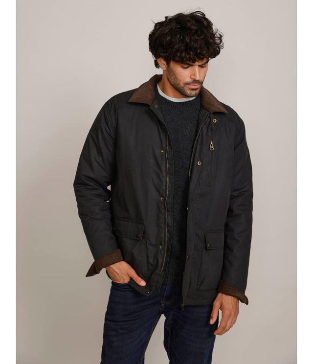 Chaqueta Wax Harry Negro - Chaqueta