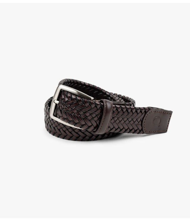 Cinturón Wood Cuero Café - Cinturon