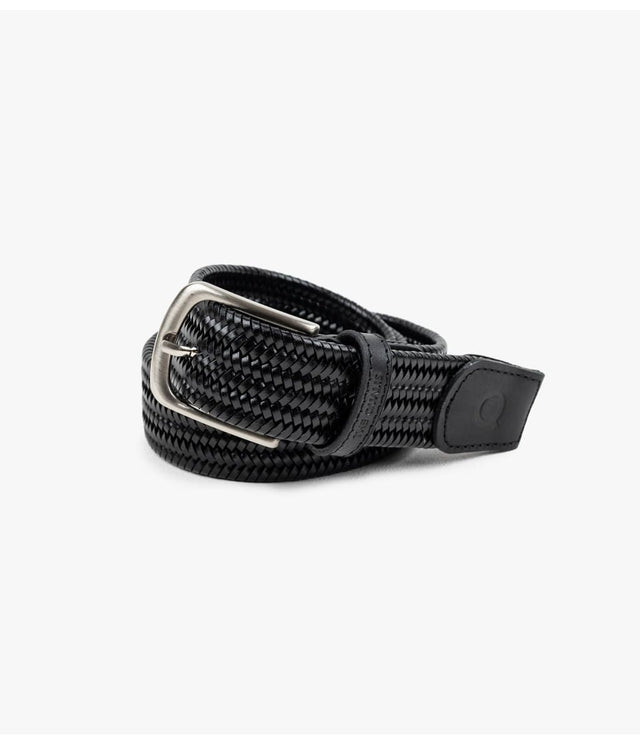 Cinturón Wood Cuero Negro - Cinturon