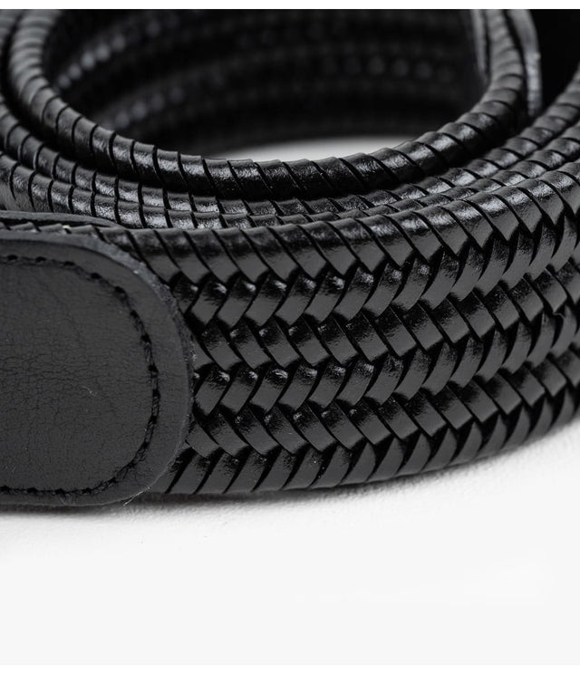 Cinturón Wood Cuero Negro - Cinturon