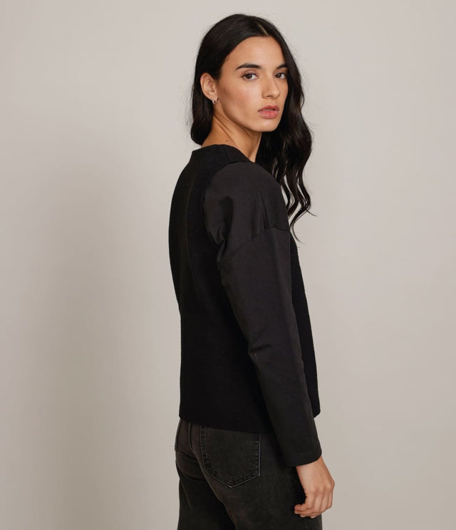 Gillette Polo Negro - Sweater Mujer