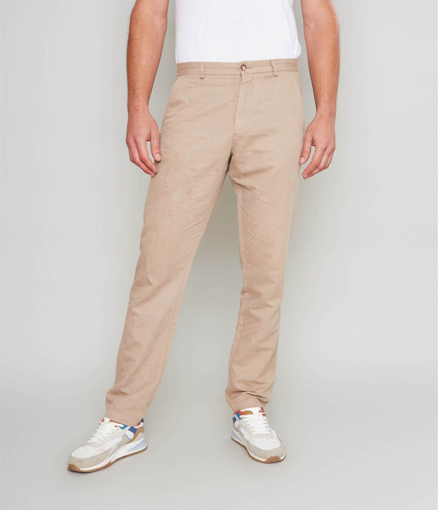Pantalón Nusa Beige - Pantalones