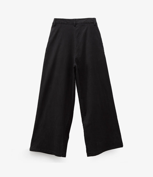Pantalón Sastrero Lyocell Negro - PANTALÓN DENIM BÁSICO MUJER