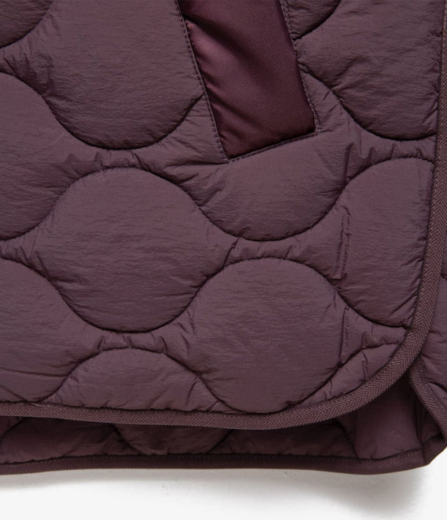 Parka Manga Larga Etro Burdeo - Abrigo Mujer