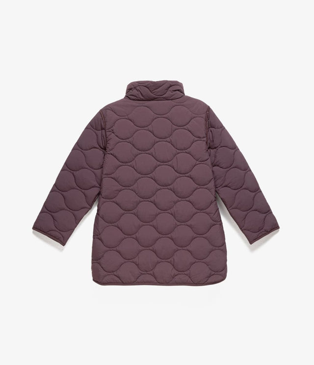 Parka Manga Larga Etro Burdeo - Abrigo Mujer