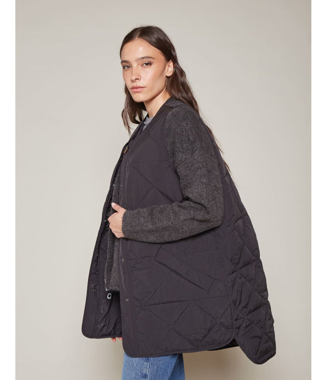 Parka Nora Negro - Abrigo Mujer