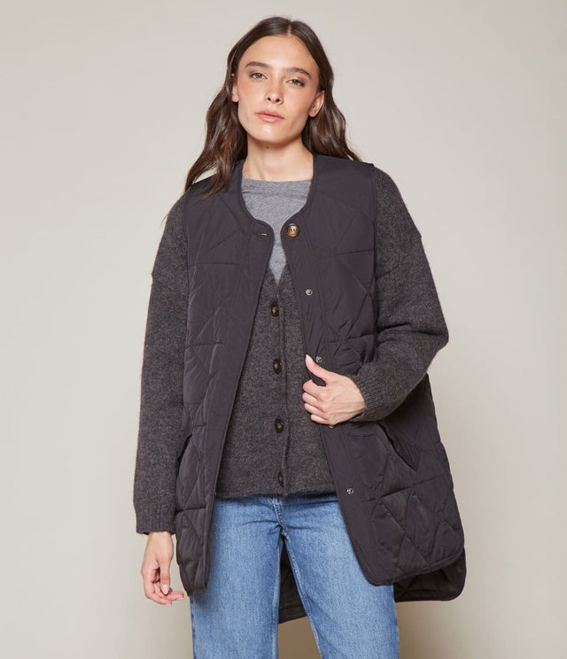 Parka Nora Negro - Abrigo Mujer