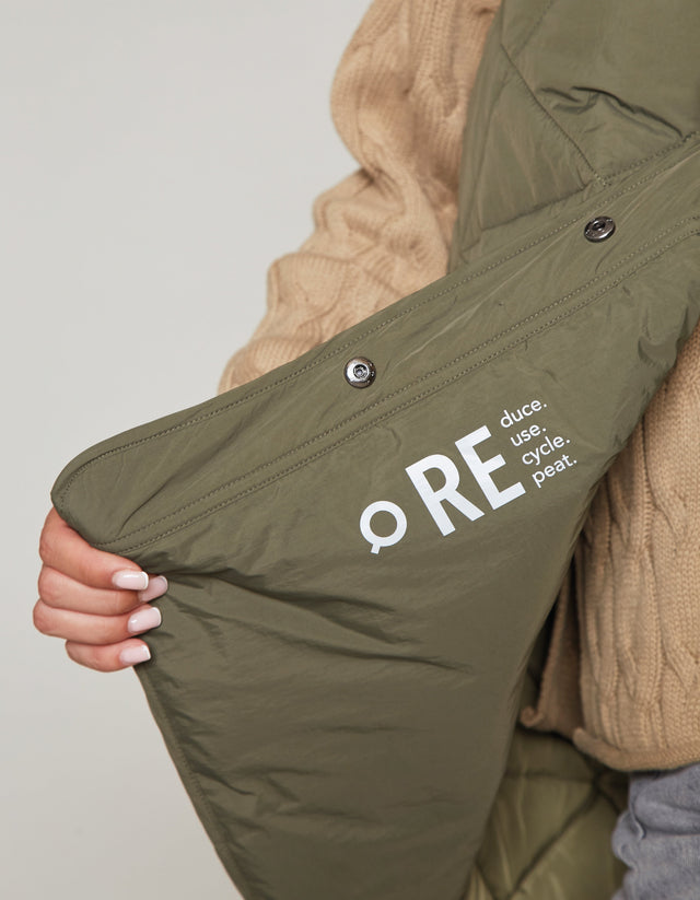 Parka Nora Verde - Abrigo Mujer