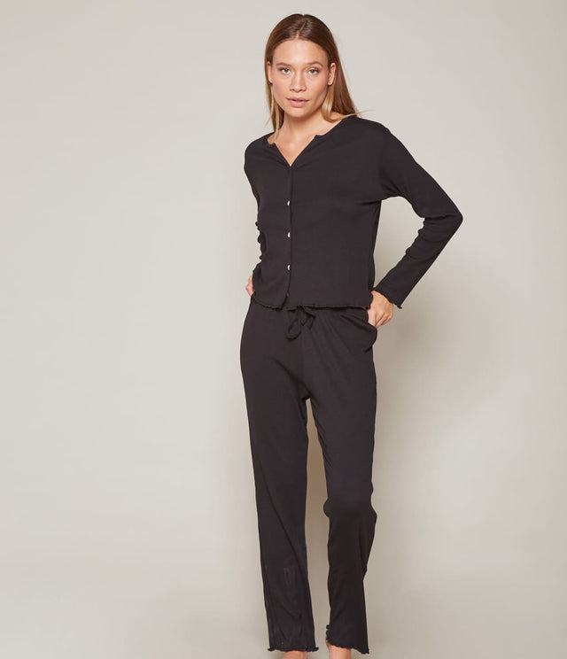Pijama Selina Negro - PIJAMA