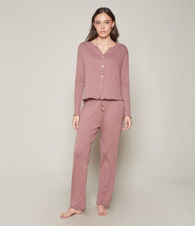 Pijama Selina Taupe - PIJAMA