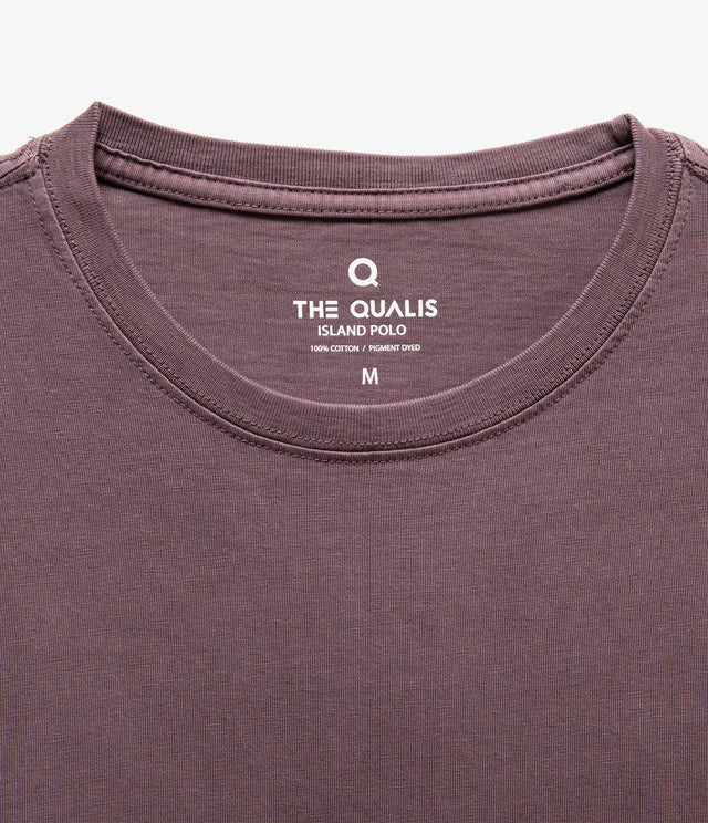 Polera Palm Manga Larga Burdeo