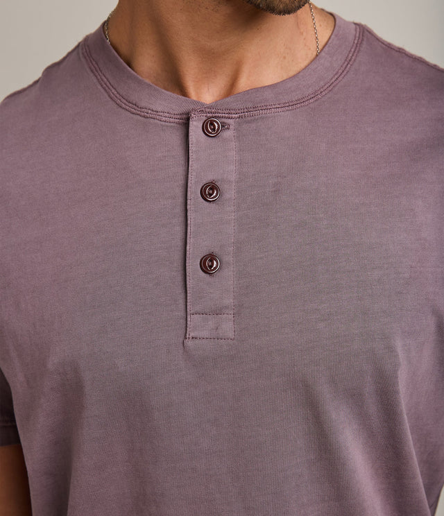 Polera Luke Botones Burdeo - Polera