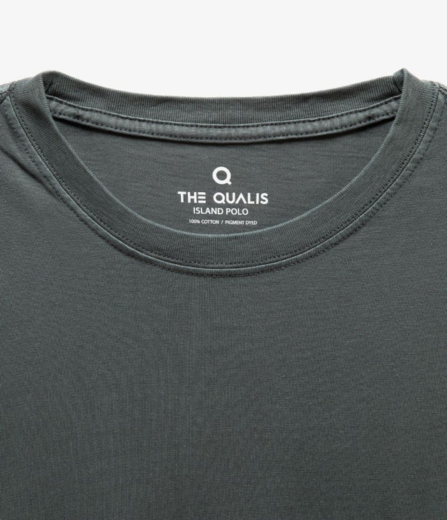 Polera Palm Manga Larga Verde Oscuro