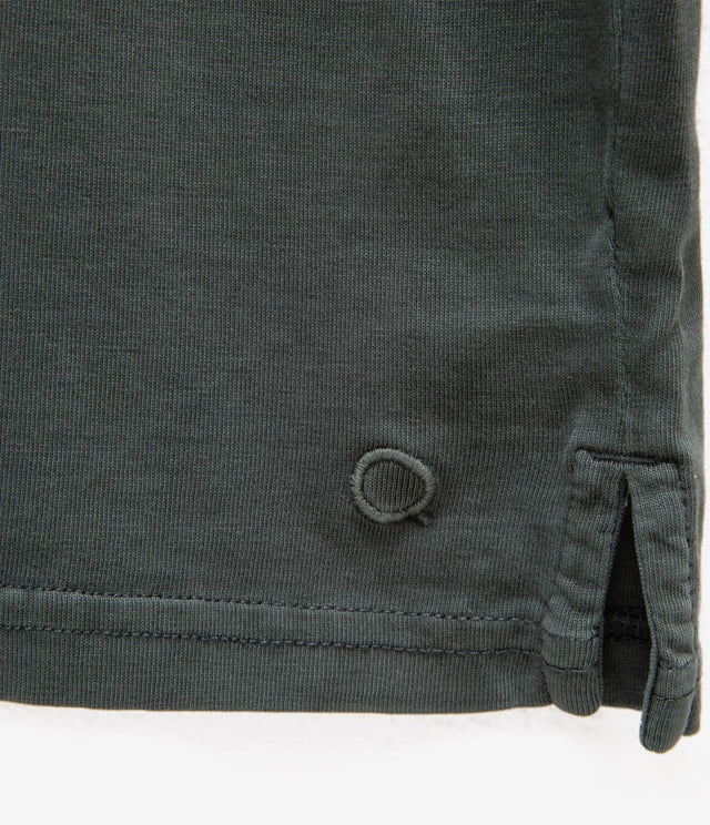 Polera Palm Manga Larga Verde Oscuro