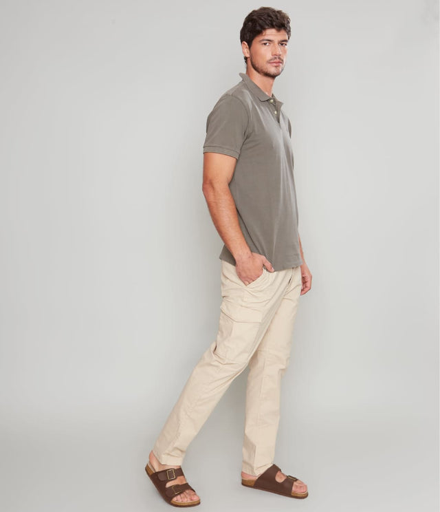 Polera Saud verde militar - Polera