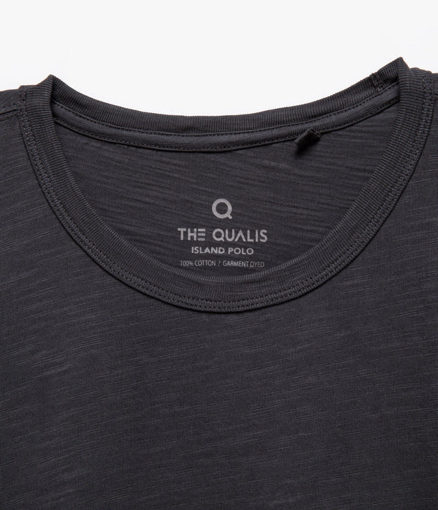 Polera Slub Manga Larga Gris - Polera