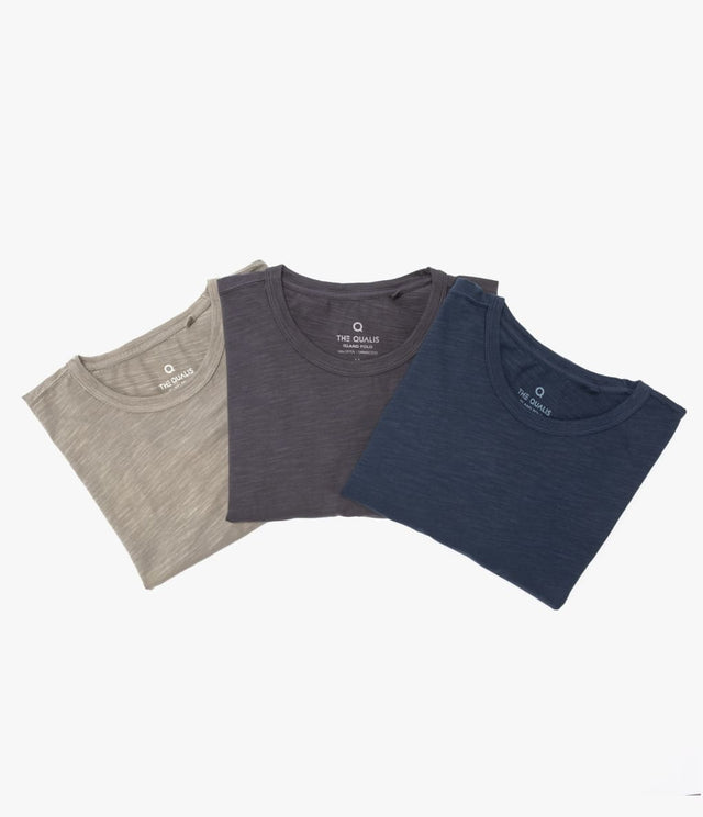 Polera Slub Manga Larga Verde - Polera