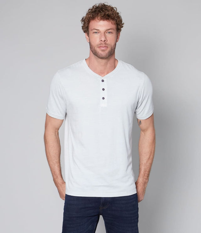 Polera Stuart Botones Crema - Polera