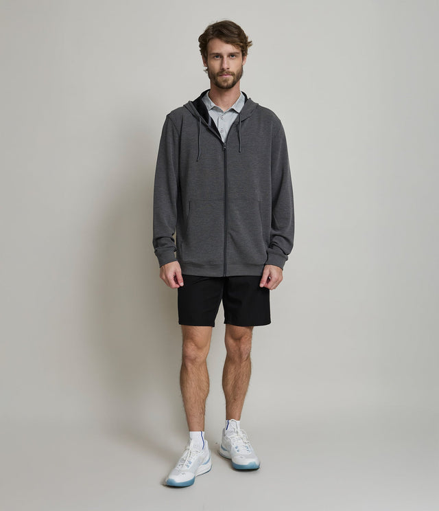 Poleron Shell Gris Petróleo - Poleron