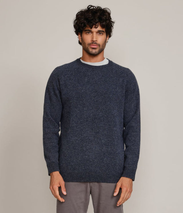 Sweater Land Wool Azul Oscuro - Sweater