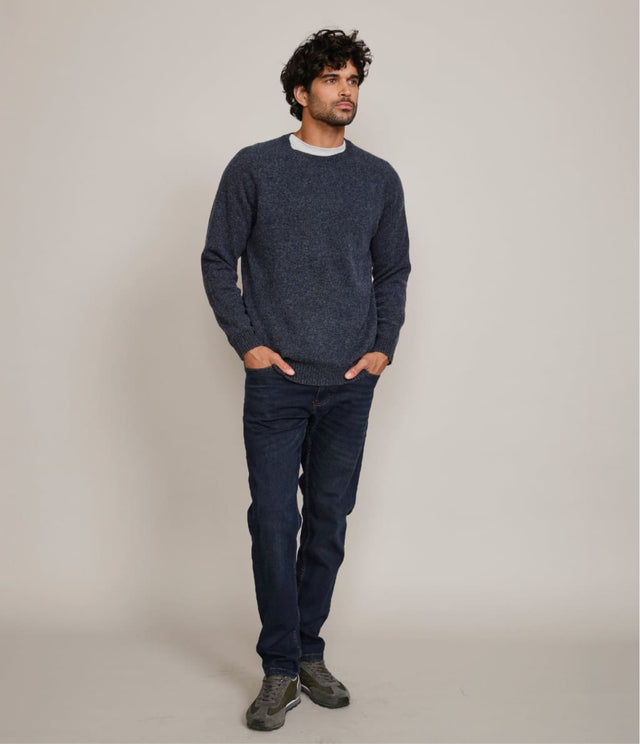 Sweater Land Wool Azul Oscuro - Sweater