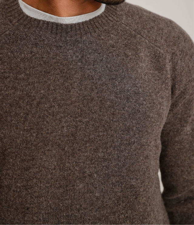 Sweater Land Wool Café Oscuro - Sweater