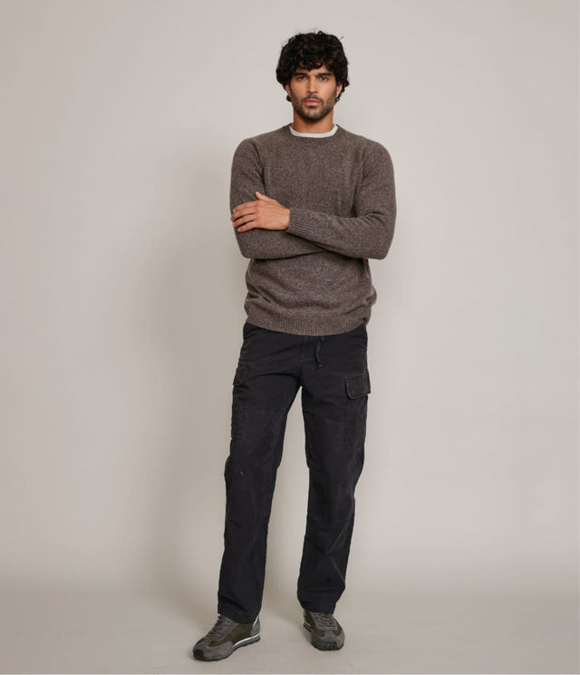 Sweater Land Wool Café Oscuro - Sweater