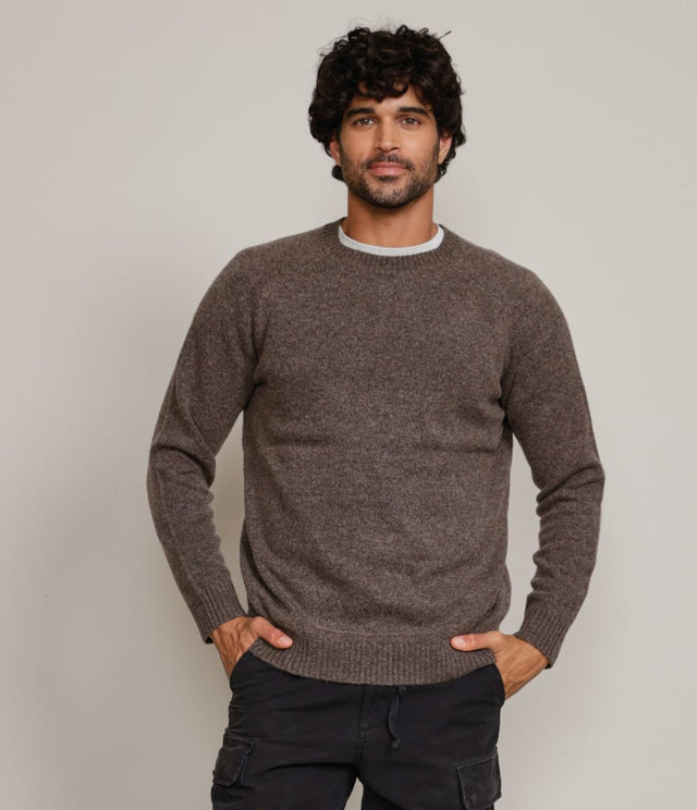 Sweater Land Wool Café Oscuro - Sweater