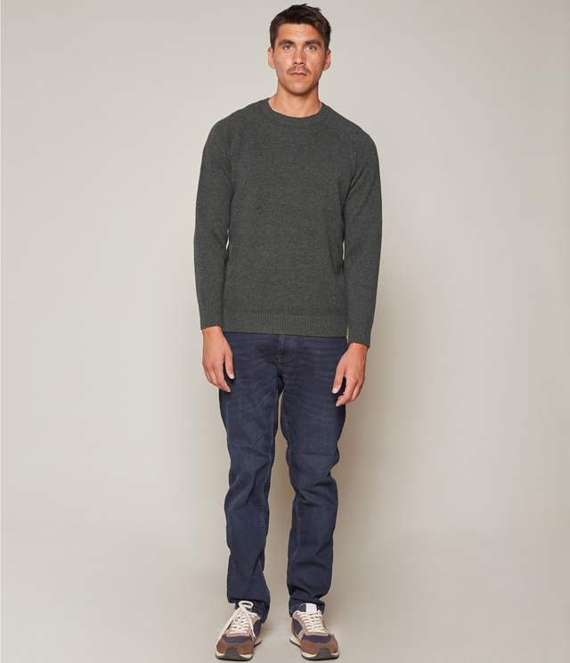 Sweater Land Wool Verde Oscuro - Sweater