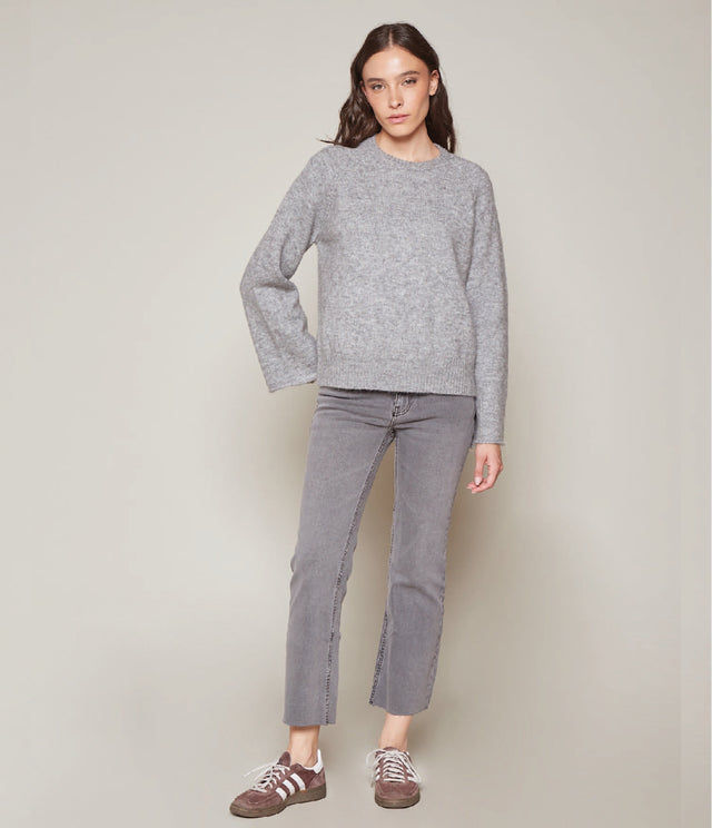 Sweater Maura Mohair Gris Claro - Sweater Mujer