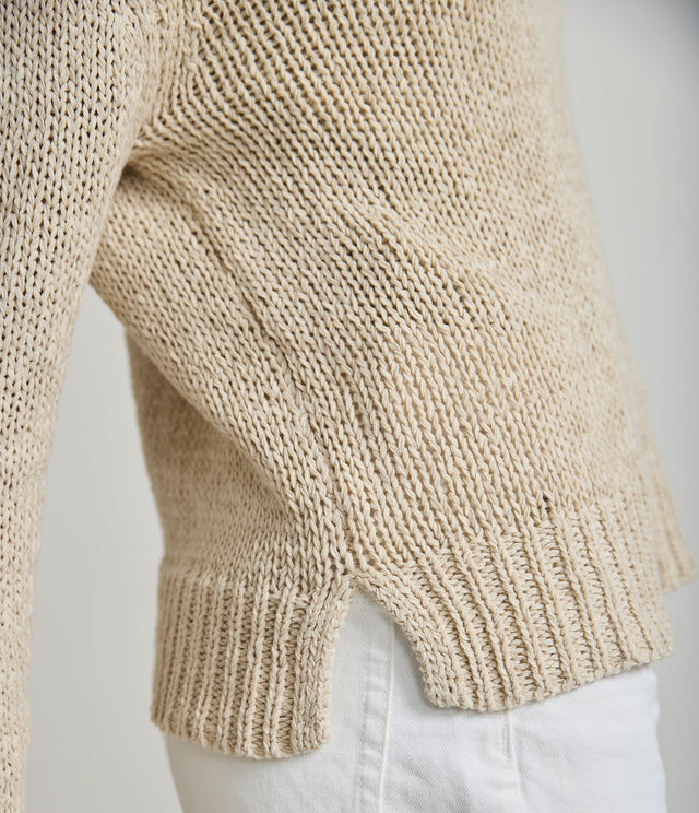 Sweater Cinta Ecru - Sweater Mujer