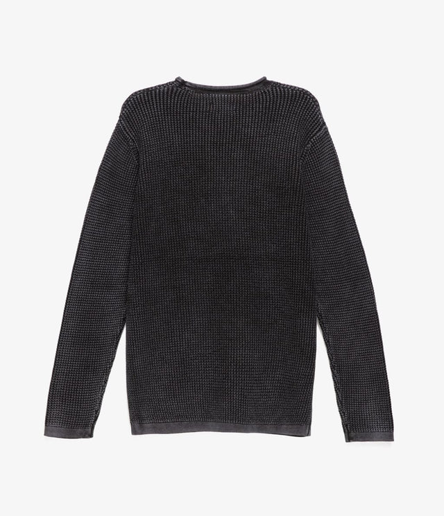 Sweater Wafle Negro